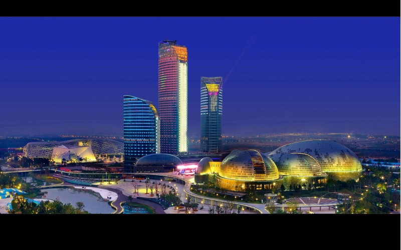 济南城市夜景灯光亮化工程规划设计赏析