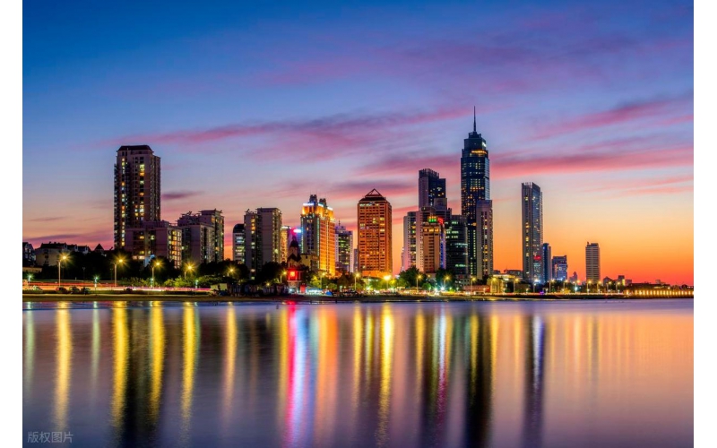 烟台夜景亮化工程：山东原实科技点亮港城夜色