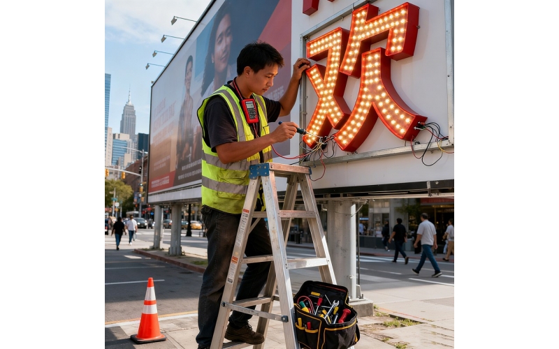 发光字常见的问题 发光字不亮了是什么原因？