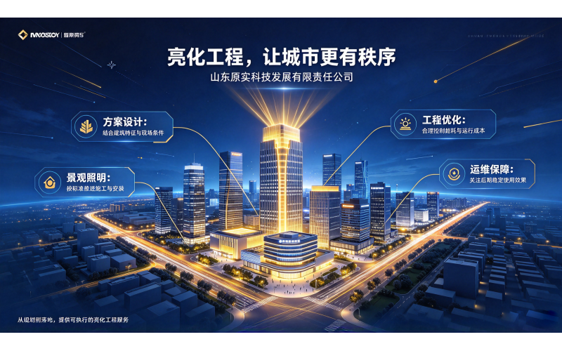 克制布光，落地兼顾风貌、安全与运维的夜景亮化工程